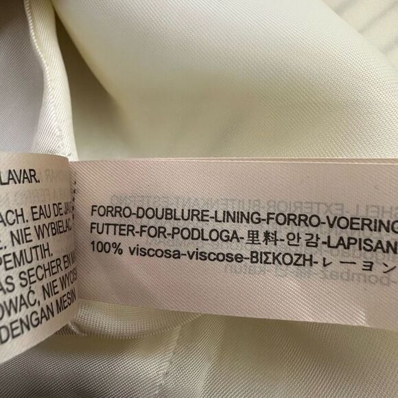 Massimo Dutti size 8 Sleeveless Striped Shift Dress NEW - Picture 9 of 11